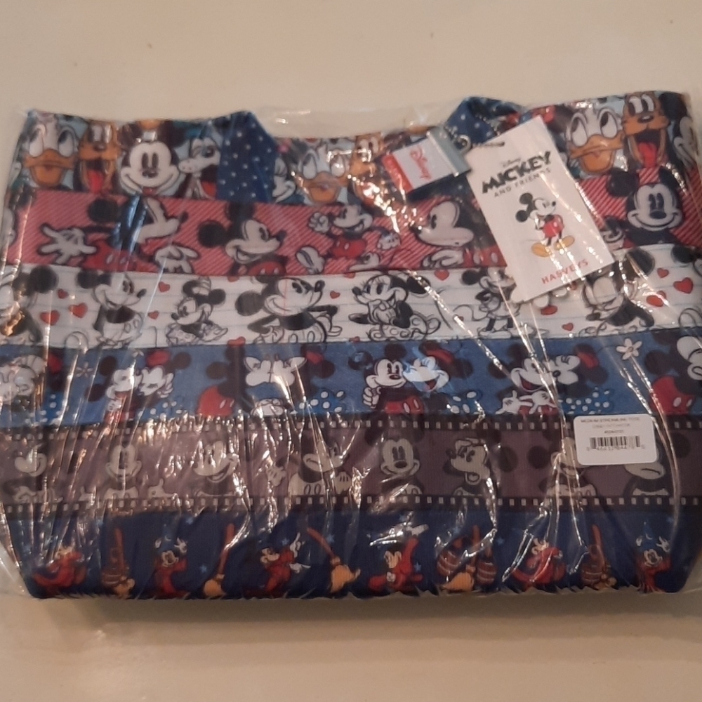 NWT Harveys Seatbelt Disney Patchwork Mickey Tote Bag